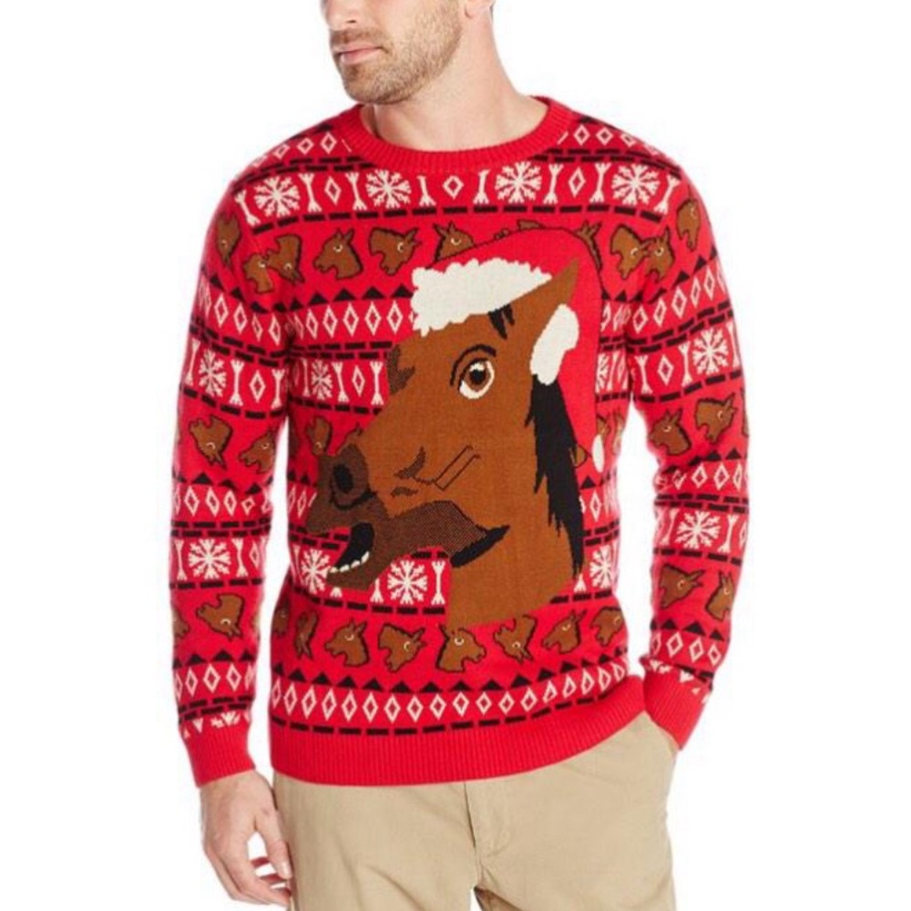 Alex stevens ugly Christmas sweater men’s size small